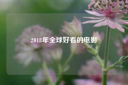 2018年全球好看的电影