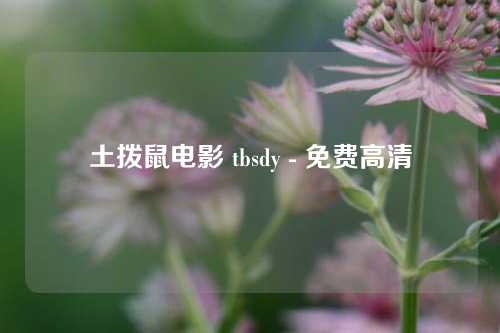 土拨鼠电影 tbsdy - 免费高清